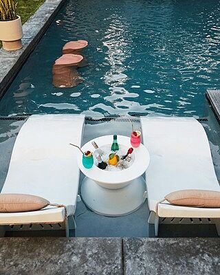 Pool Stools N Water At Ken Escobar Blog