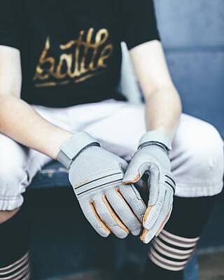 WORKMAN3 BATTING GLOVES "GRAYOUT"
