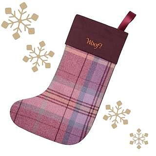 Navy Personalised Christmas Stocking