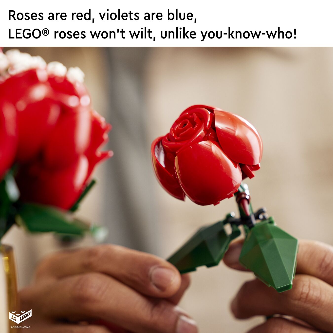 Flower Bouquet Lego Creator Roses Set 40460 Lego Creator Botanical