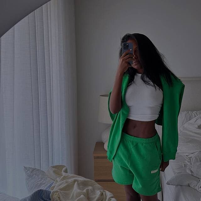 Resort Sports Oversized Sweatshirt Kelly Green