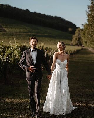 ワンピース BAU by Bride And You WAYNE Silk jacquard flared long dress ( BRIDE AND YOU
