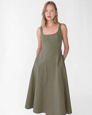 SQUARE NECK MAXI DRESS