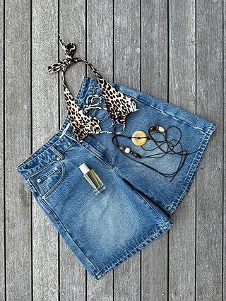 ELLE DENIM SHORT MIDTOWN BLUE