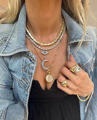 Love Letters Medallion Necklace