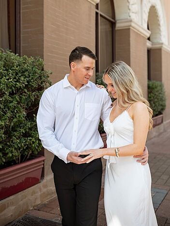 Prosecco White Rosette Frill Maxi Dress