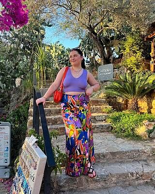Orange Crossbody Bag