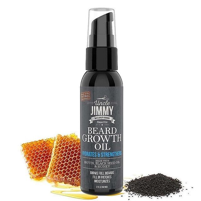 UNCLE JIMMY Beard Growth Oil (2oz) UNCLE JIMMY Beard Growth Oil (2oz)
