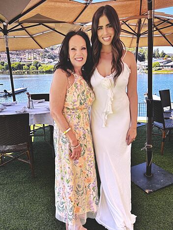 Prosecco White Rosette Frill Maxi Dress