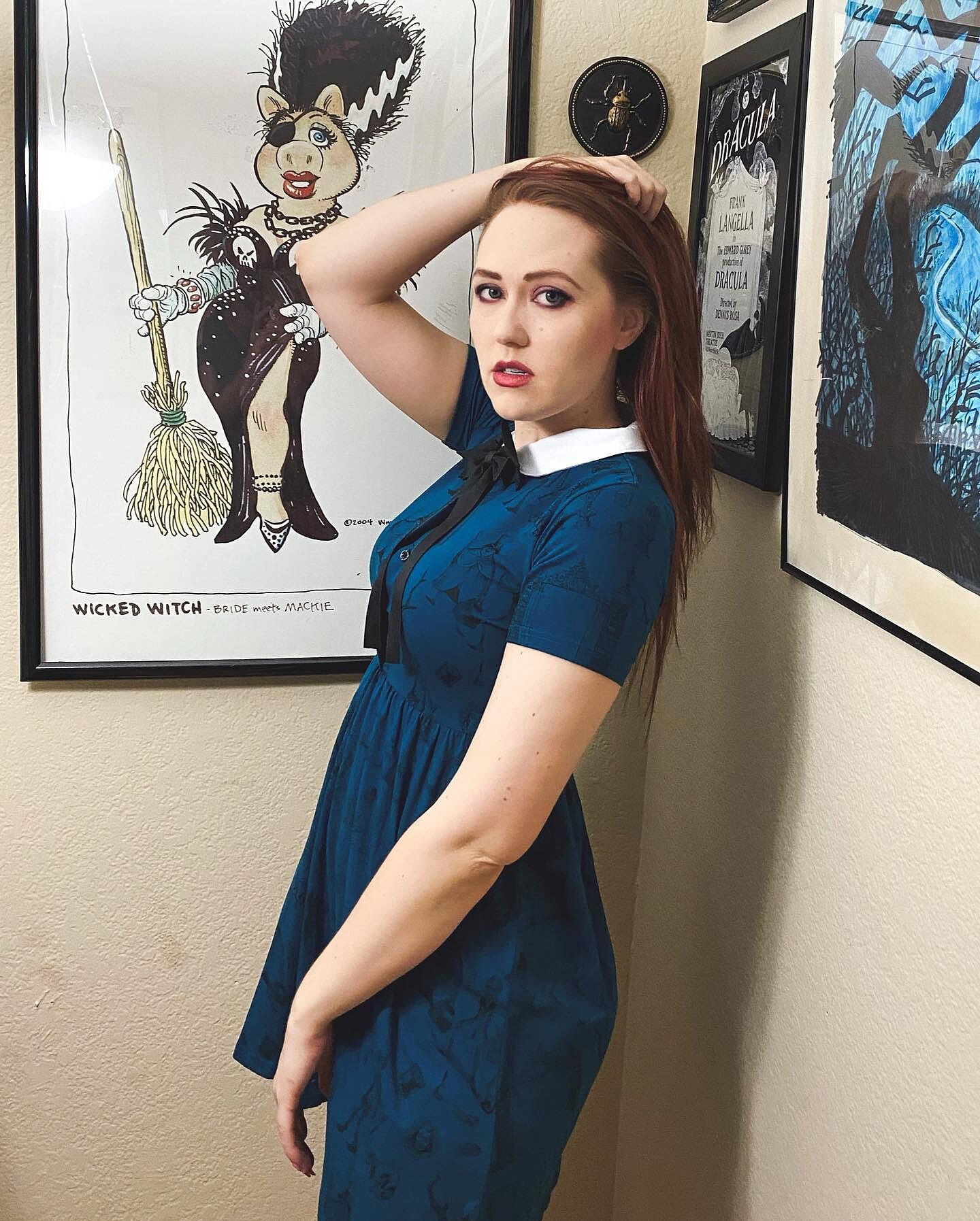 cakeworthy haunted mansion dress