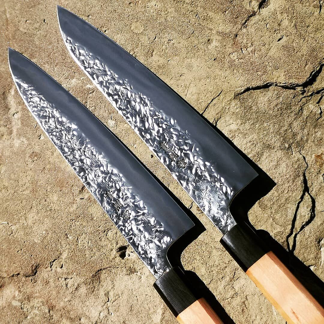Kisuke Manaka ATS-34 Tsuchime Petty 120mm | Knifewear 
