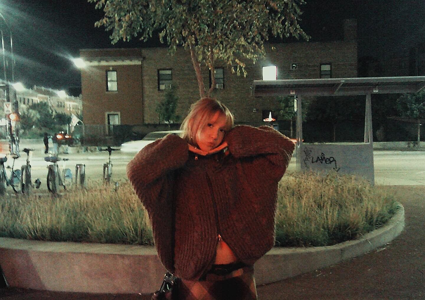 Oversized Cable Knit Zip-Up Sweater OS410 - Korean Women's Fashion Oversized Cable Knit Zip-Up Sweater OS410 - Korean Women's Fashion