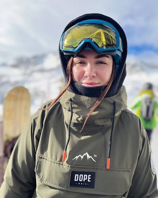 Dope Blizzard W 2021 Women's Ski Jacket Olive Green