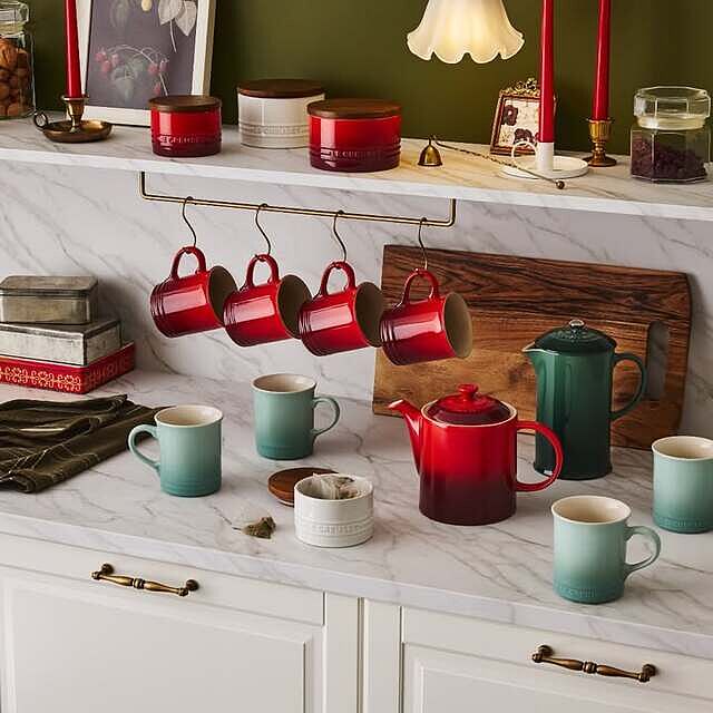 Set of 4 Classic Stoneware Mugs | Le Creuset