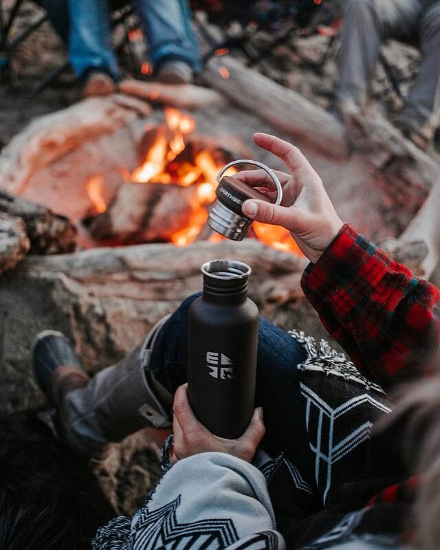 27oz Earthwell® Woodie™ Standard Mouth Single-Wall Bottle