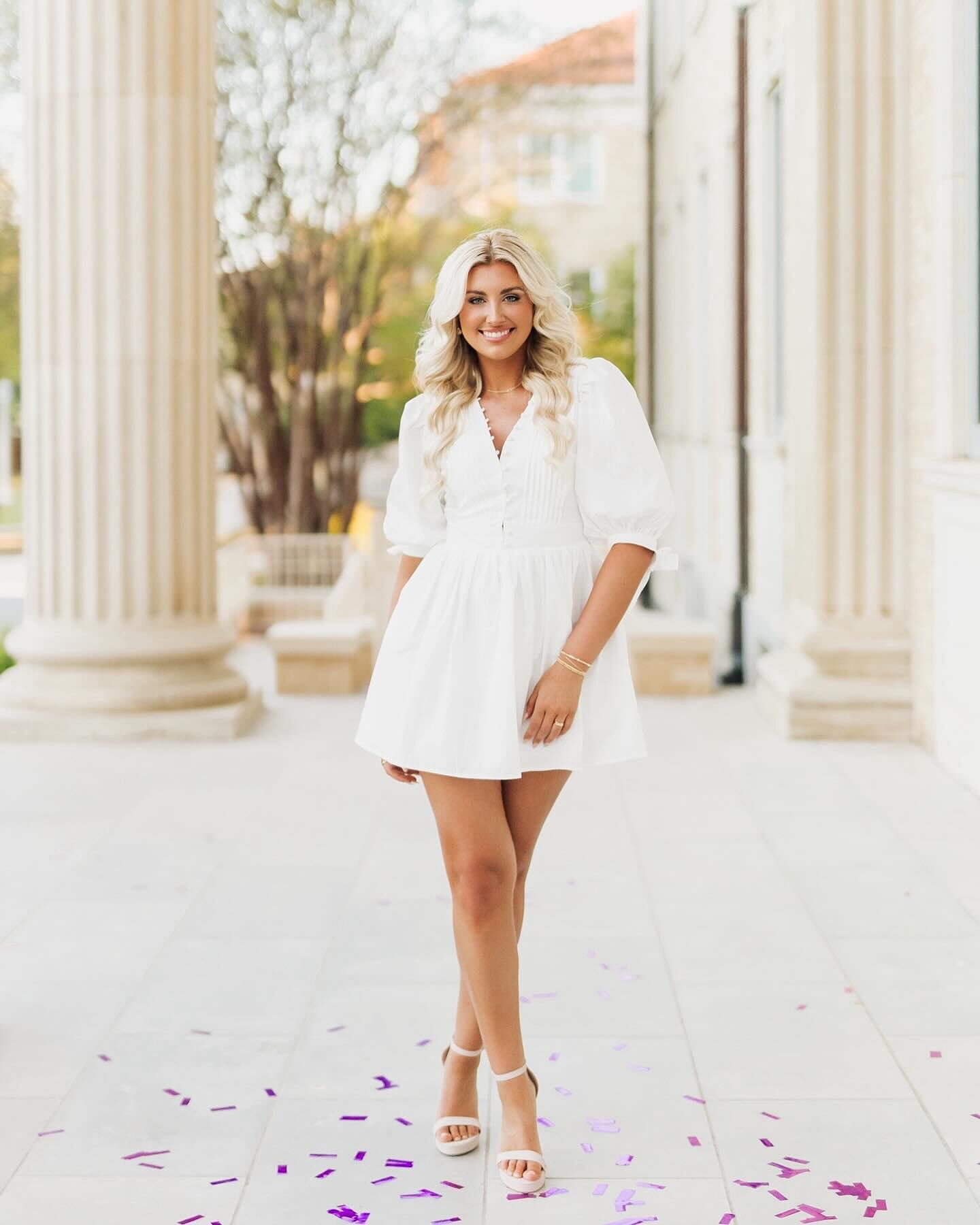 Zandra Mini Dress Puff Sleeve Poplin Dress in White Showpo UK