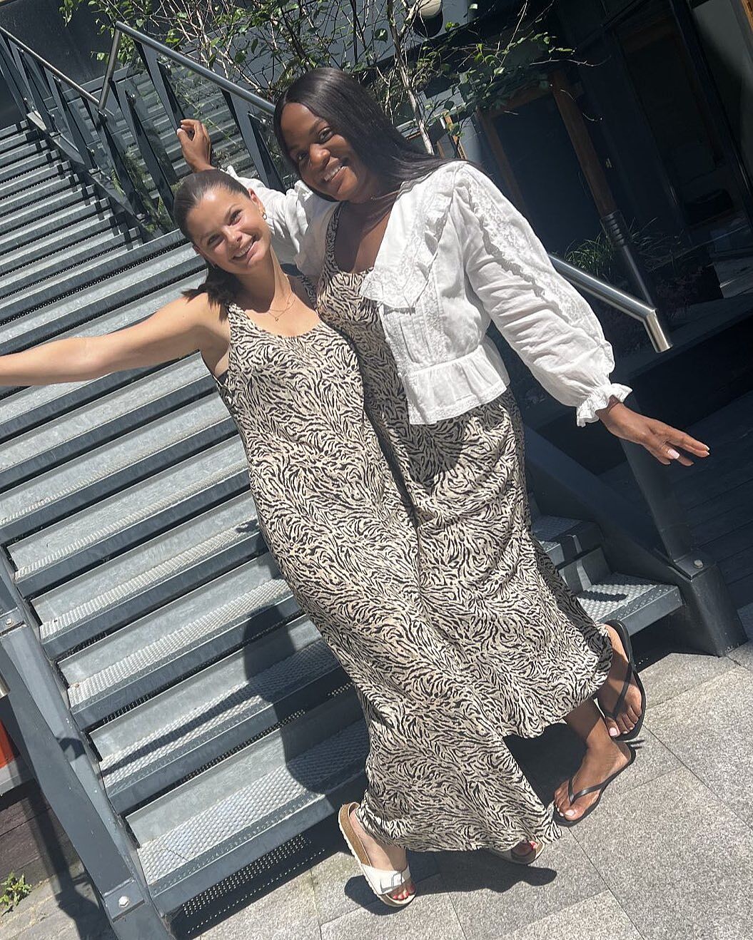 Bondi Midi Dress in Brown Sun Leo Tan | RIXO USA