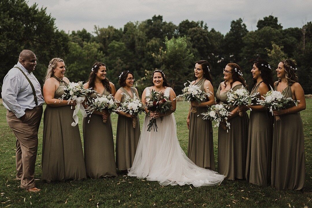 Bridesmaid Color Swatches