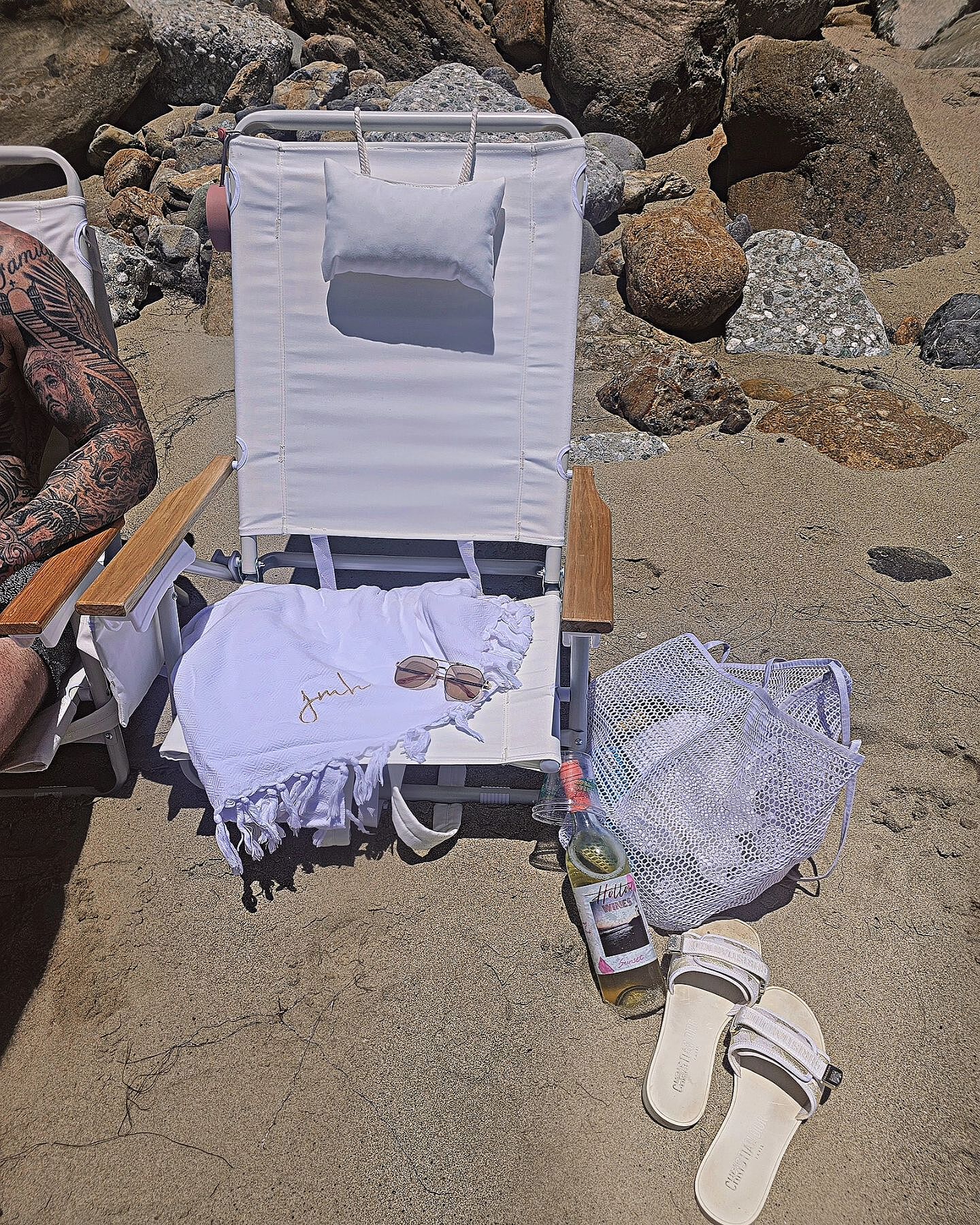 The Mañana Chair - Strawberry Daiquiri Stripe | Business