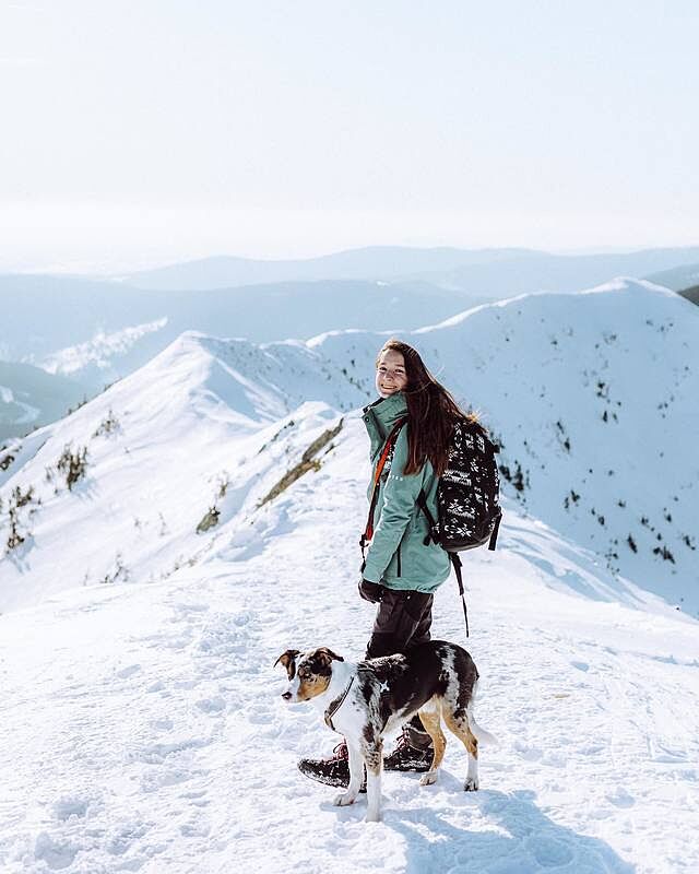 Customer @borderontrail in Fawk W 2020 Ski Jacket Women Atlantic