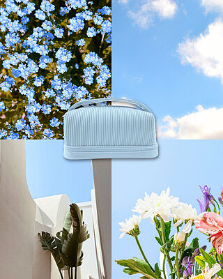 Valencia Double Layer Makeup Bag