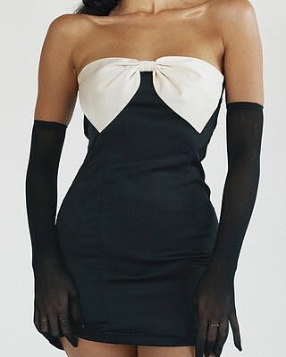 ワンピース smoothmood Souissi Bow Tie Dress Black smoothmood Souissi Bow Tie Dress Black - メルカリ