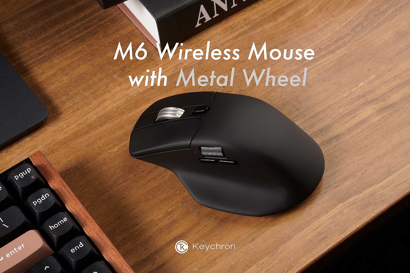 Keychron M6 ワイヤレスマウス 8k Keychron M6 Wireless 4K Mouse