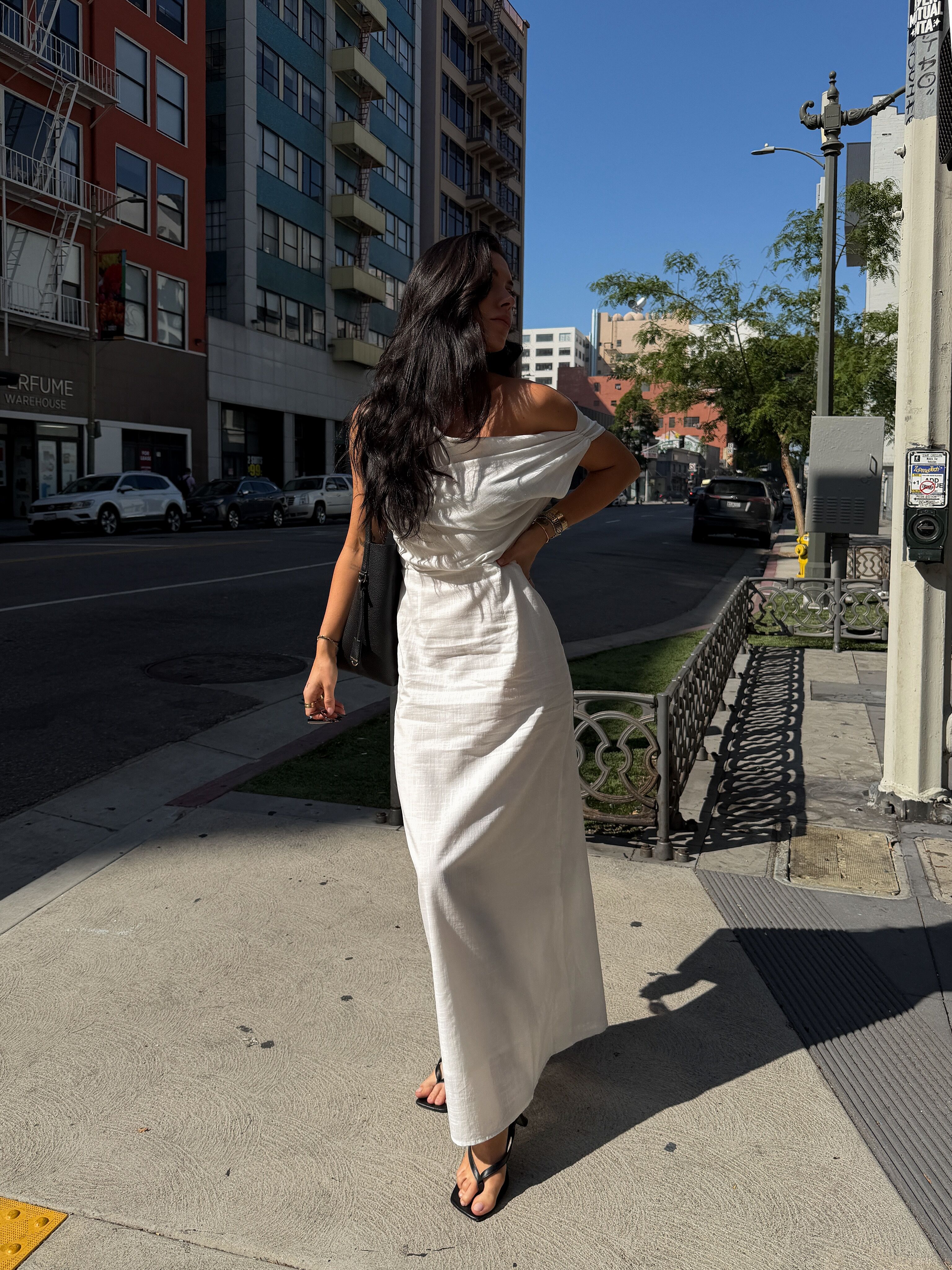 lady lucie white dress Locket Dress