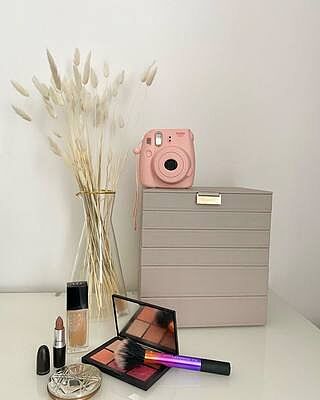 Taupe Classic Jewellery Box Set of 5