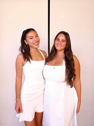 Fire Of Stars Halterneck Mini Dress White