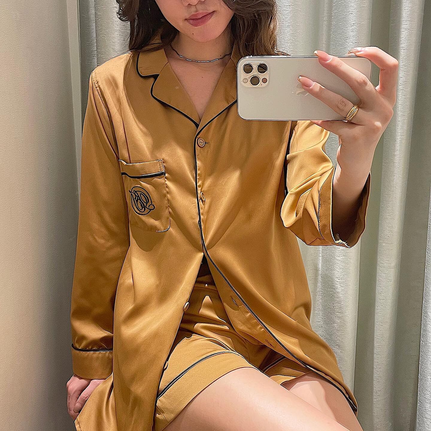 シルキーサテンスリープ ショートパンツ セット トップス Ravijour Www Princessmotoryachtsales Com