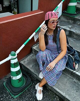 ANASTASIA SKIRT POOLSIDE TARTAN