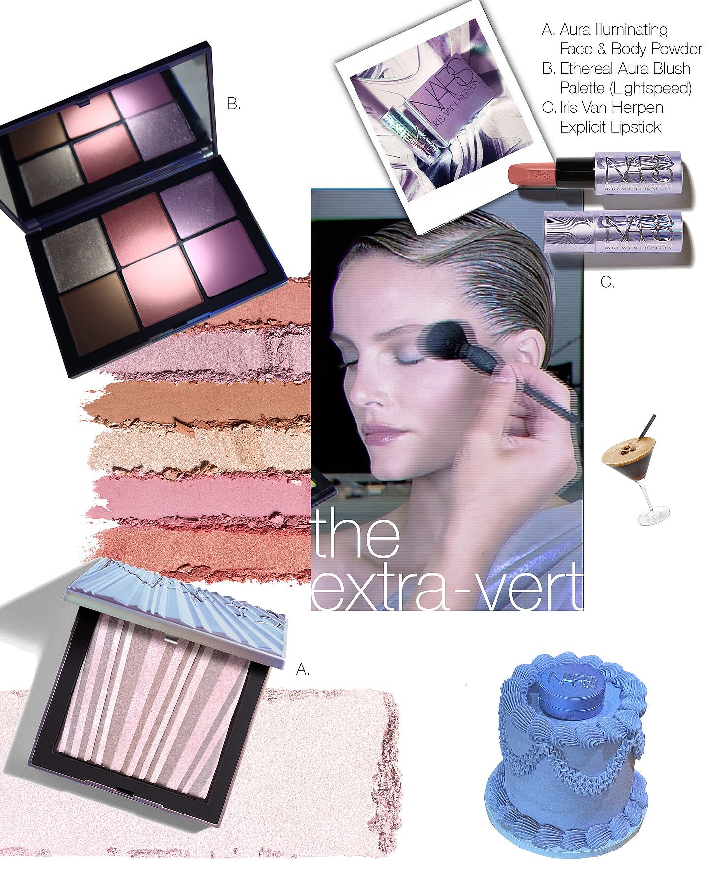 エシリアル オーラ ブラッシュパレット ライトスピード | NARS Cosmetics