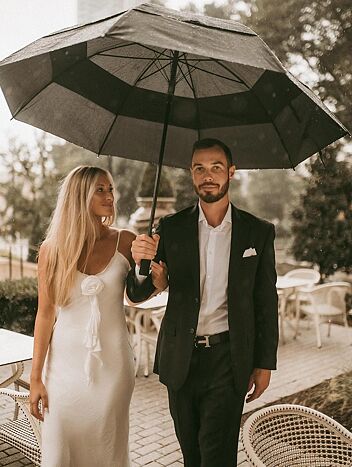 Prosecco White Rosette Frill Maxi Dress