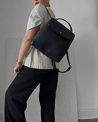 Black Small Backpack