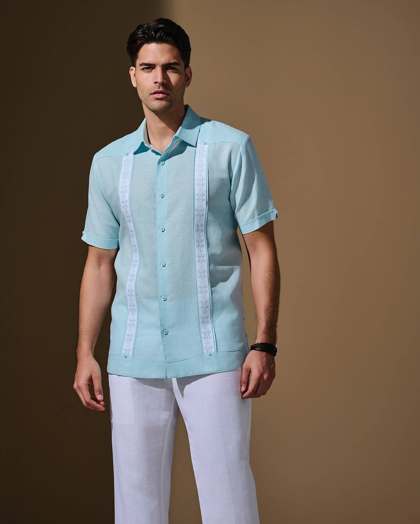 Cubavera Guayabera Linen Shirts Beach Wedding Attire