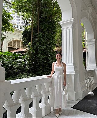 Caden Maxi Dress - White