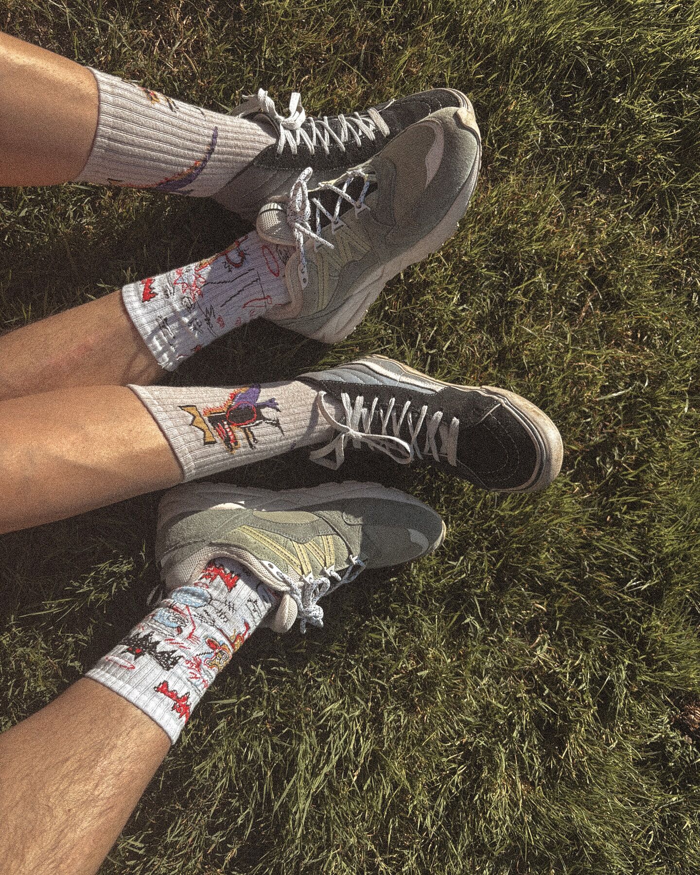 Athletic Socks | Athletic Basquiat Batman | Basquiat x Jimmy