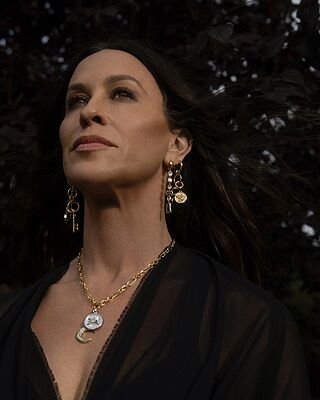 Alanis Triple Moon Necklace