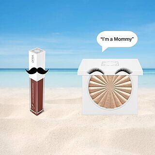 She’s not just a mommy she’s an iconic highlighter made with a liquid-to-baked formula 💅✨ who else is ready for the next episode? 👀 #loveisland #highlighter #imamommy
