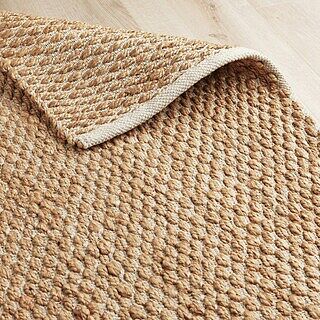 Hale Hand Woven Jute Rug - Natural & Cream