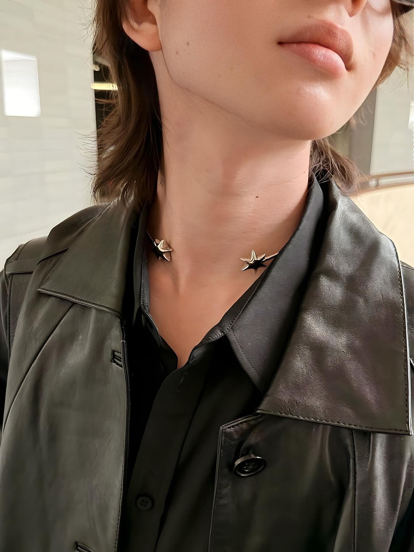 JURK collaboration hexagram choker – 33club