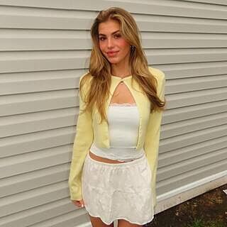 Jayne Split Front Knit Cardigan