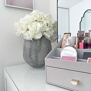 Taupe Makeup Organiser