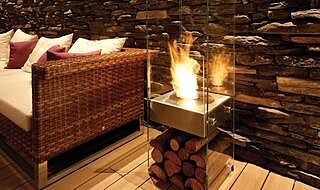 Ghost: See-Through Ethanol Fireplace - EcoSmart Fire