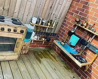 TP Early Fun Mud Kitchen Playhouse Accessory - FSC® certified