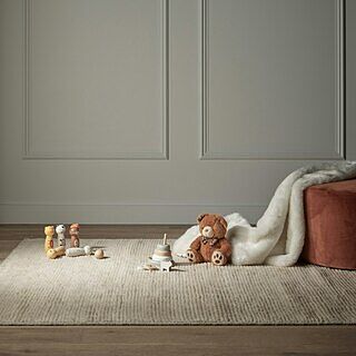 Errol Hand Knotted Wool Rug - Natural & Grey