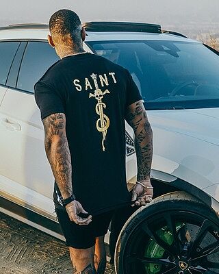 Saint Morta Daggers Lafayette T-Shirt Stone/Brown