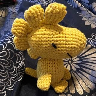 colore Giallo sherbet Kit per uncinetto per principianti Stitch & Story X Peanuts Woodstock Amigurumi 