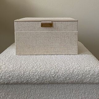 Oatmeal & Linen Classic Jewellery Box Set of 3